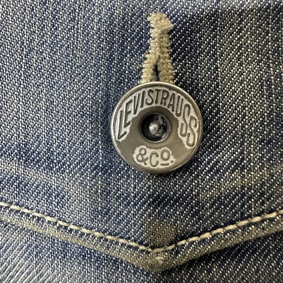 Levis 514 38X32 Men’s Slim Straight Jeans Blue Denim Stretch Button Pocket - Picture 12 of 14